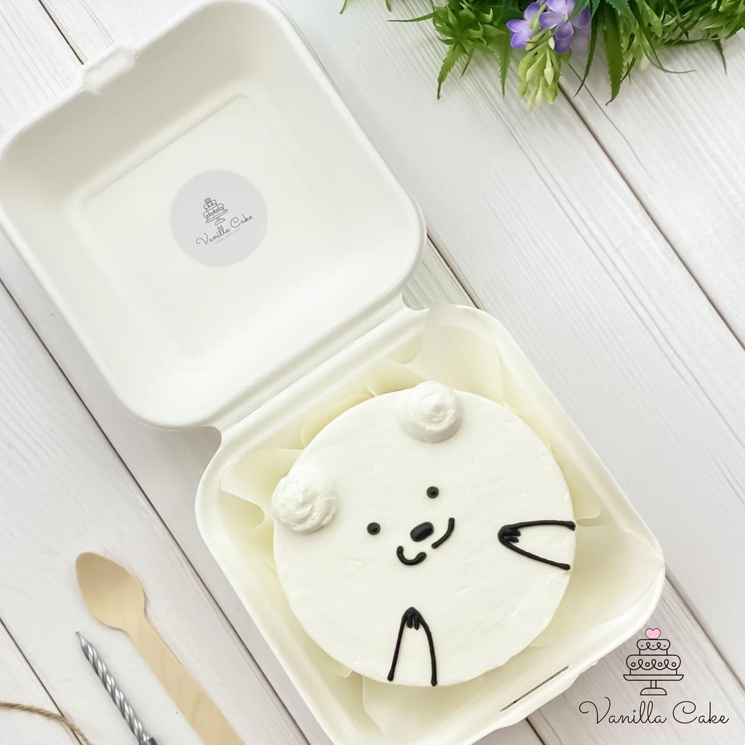 Bento tort ağ ayı - Tort sifarişi