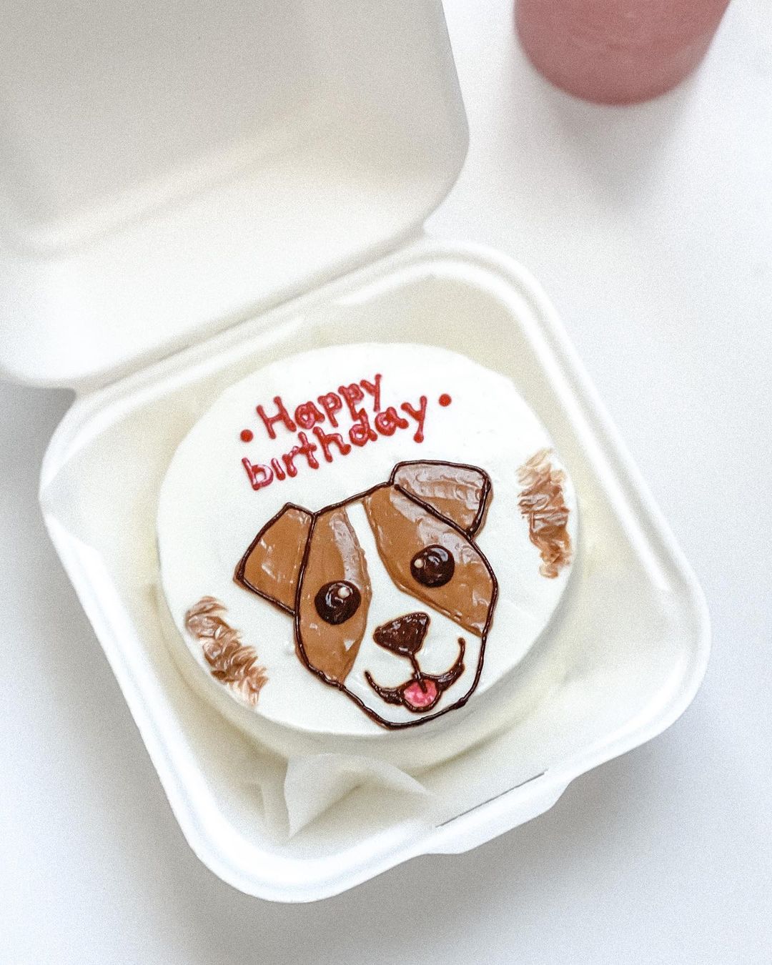 Bento tort Brown Dog - Tort sifarişi