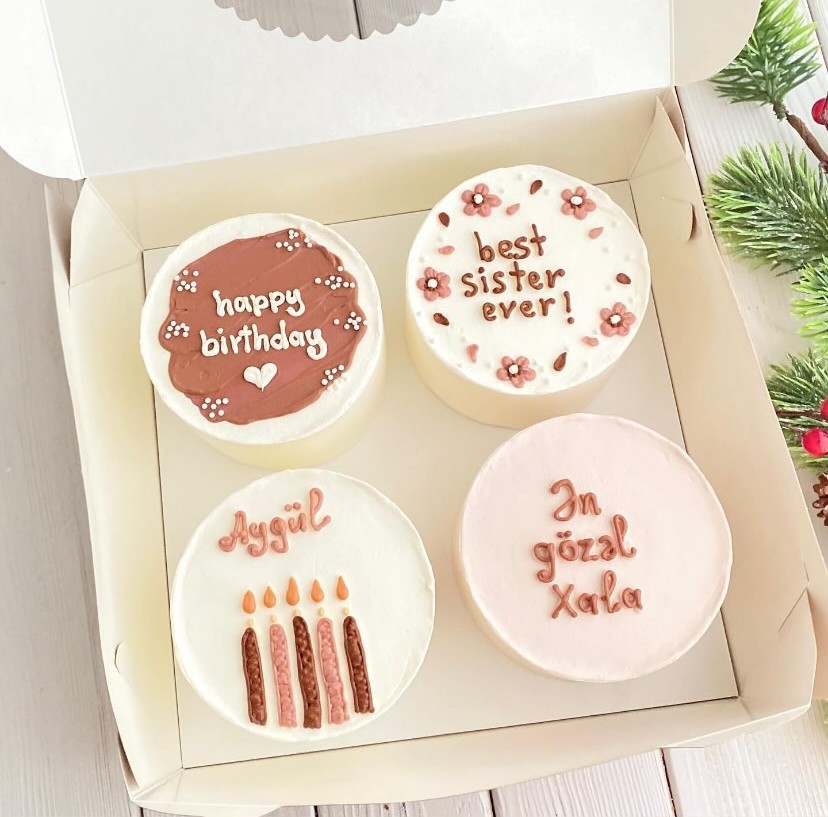 Bento tort Happy Birthday 4-X - Tort sifarişi