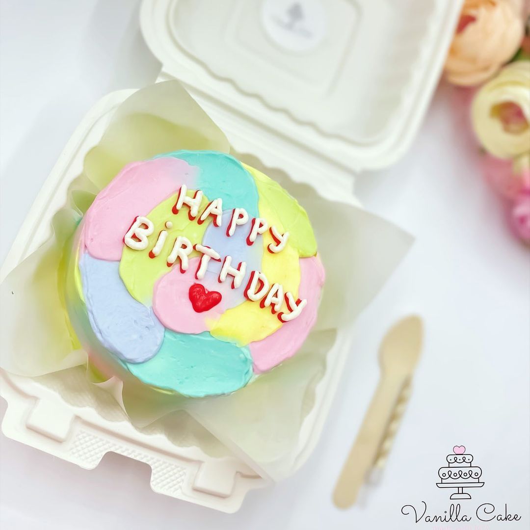 Bento tort HBD color - Tort sifarişi