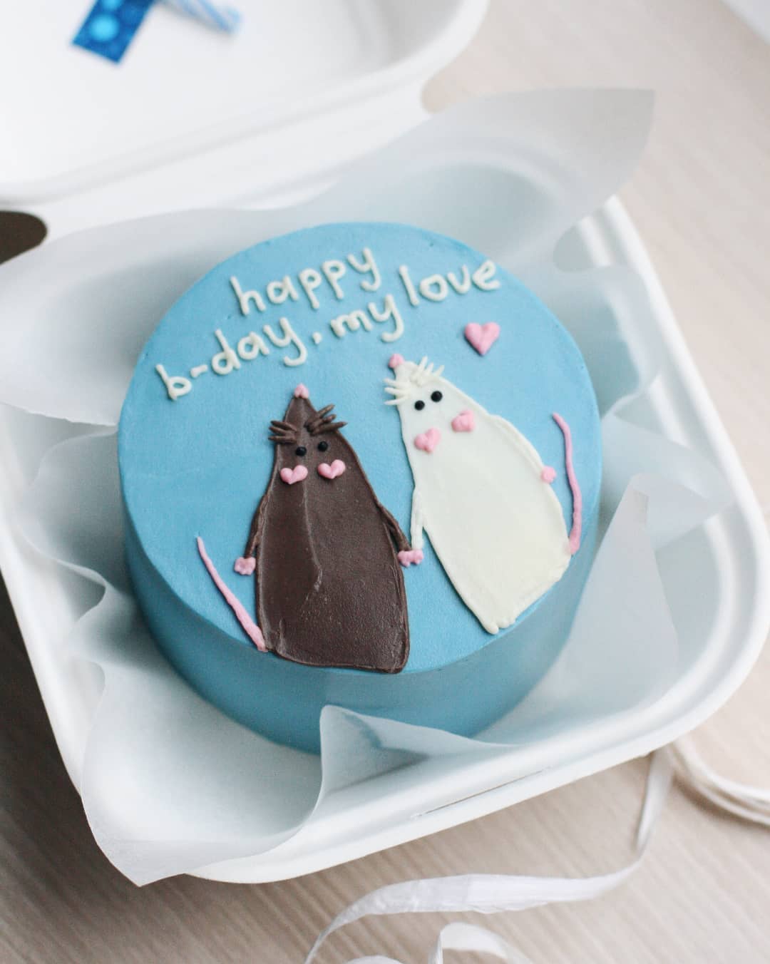 Bento tort HBD my love - Tort sifarişi
