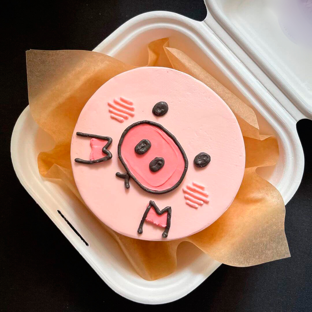 Bento tort Pig - Tort sifarişi
