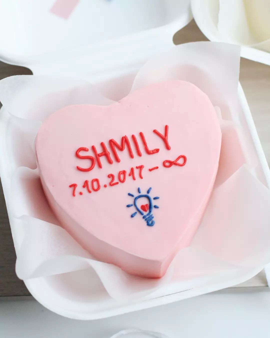 Bento tort Pink Heart - Tort sifarişi