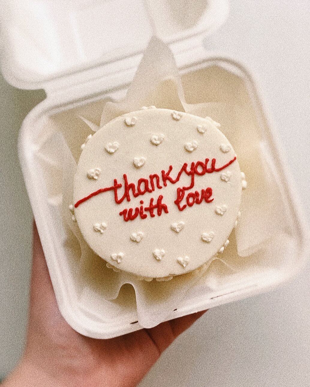 Bento tort Thank you with love - Tort sifarişi